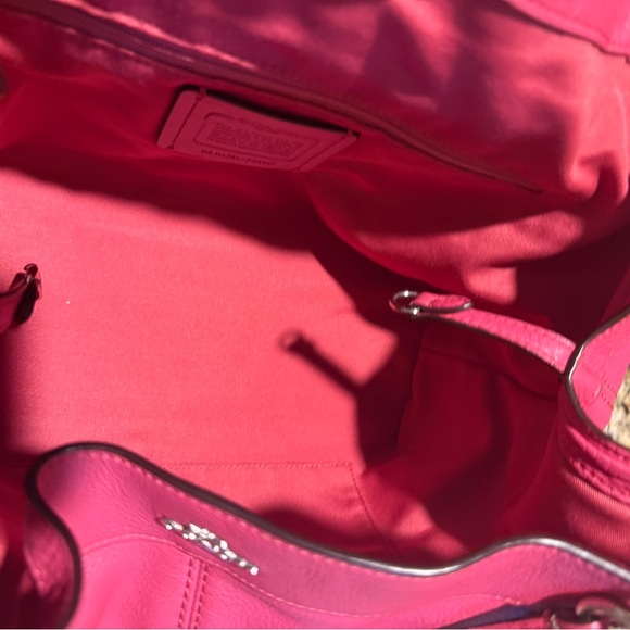 Coach Pink Shoulder Bag - Picture 9 of 15